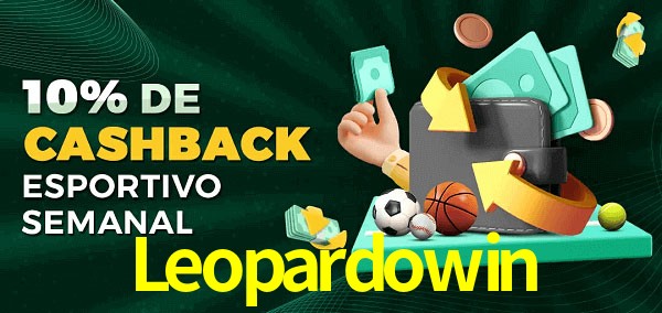 10% de bônus de cashback na Leopardowin